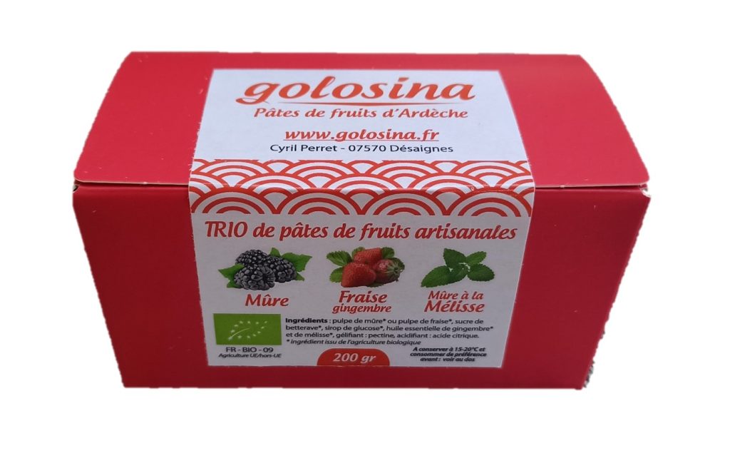 Trio fraise