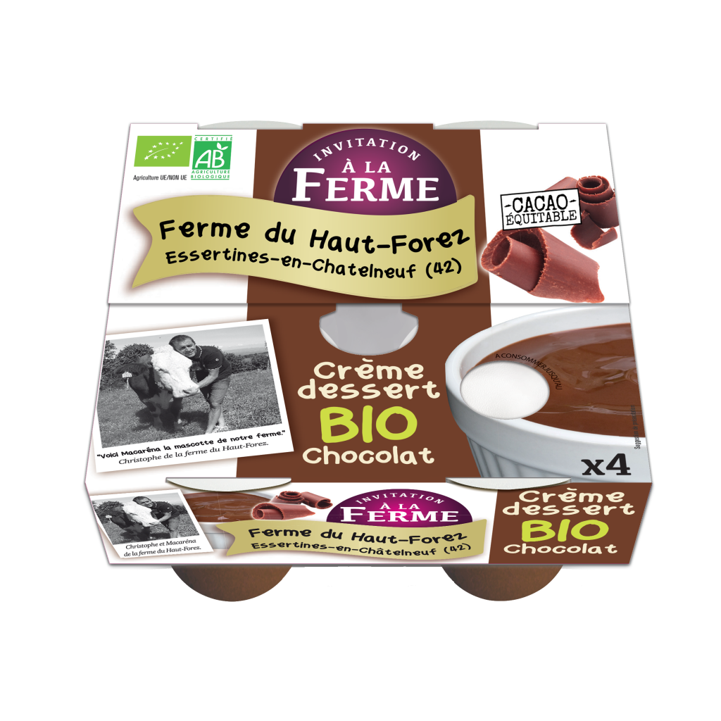 crème dessert bio chocolat équitable-haut forez PNG